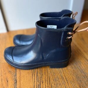 Sperry Navy Walker Turf Rain Boots